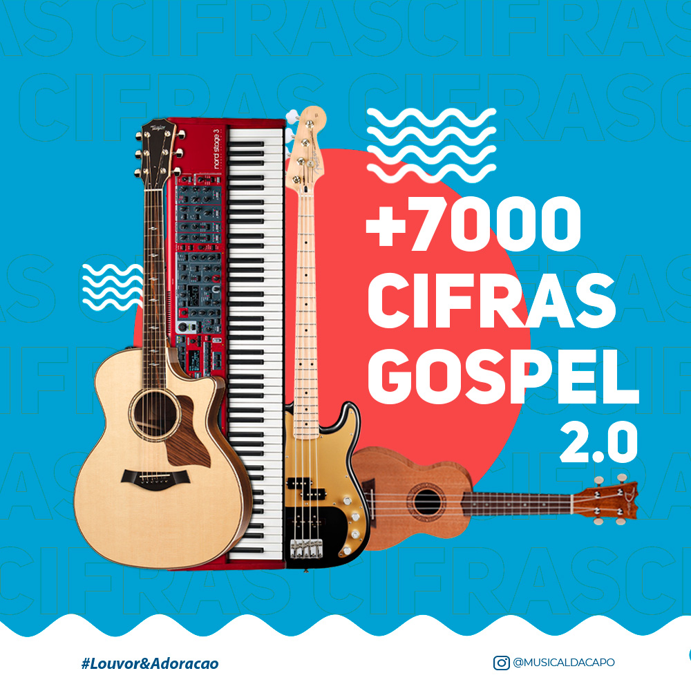 E-Book l 100 Cifras Gospel – Simplificadas – INSTRUMENTAL MUSIC STUDIO